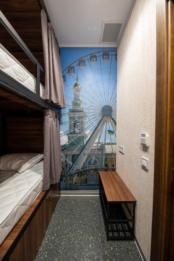Misto Capsule Hotel كييف المظهر الخارجي الصورة